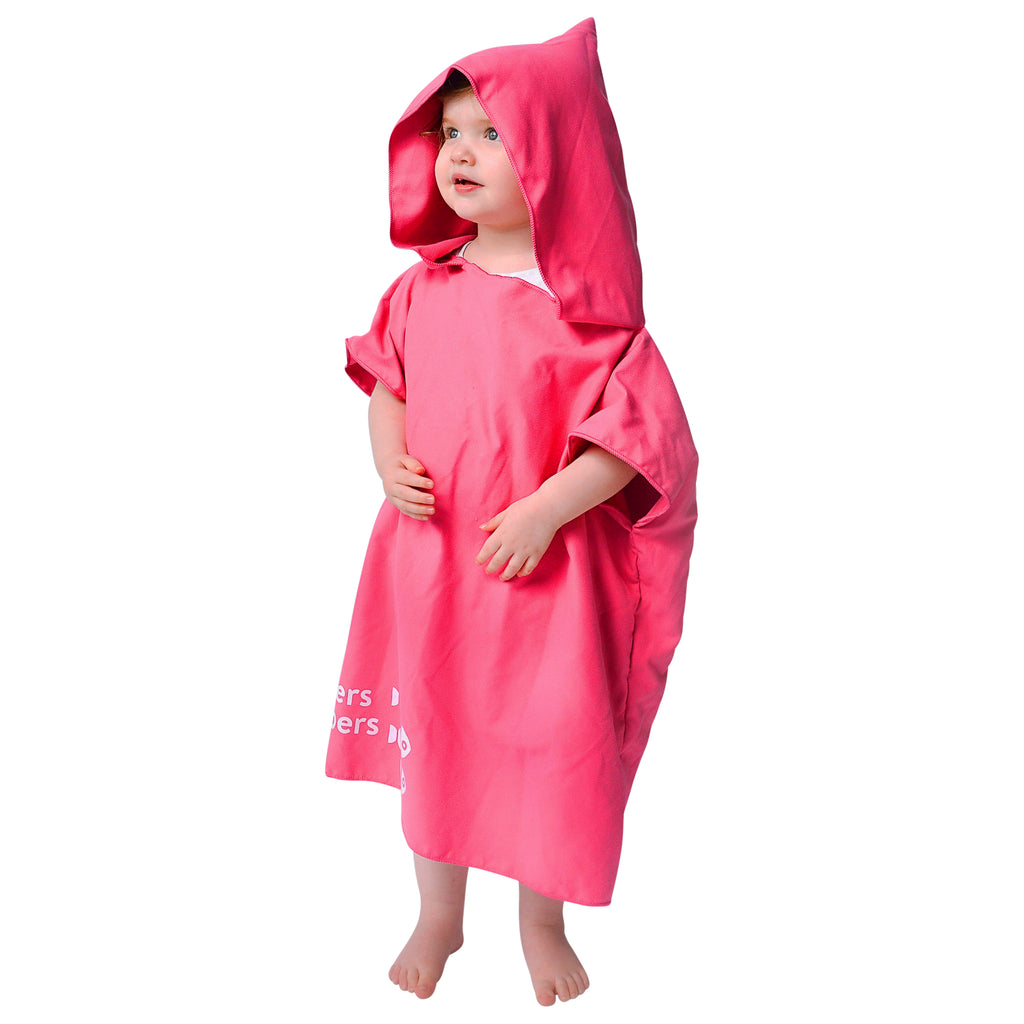 Small Pink Hooded Towel