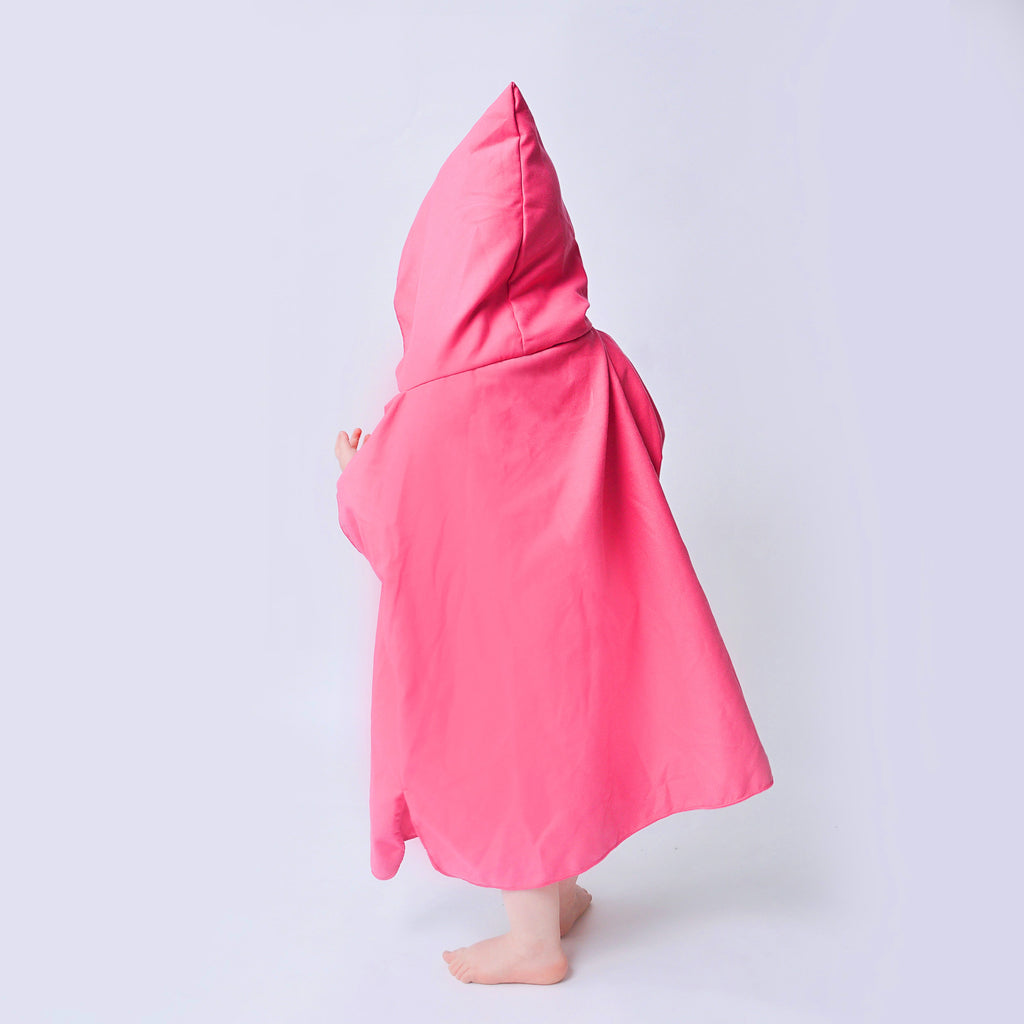 Small Pink Hooded Towel
